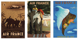 Air France all’insegna del vintage: nuove valigie e manifesti storici