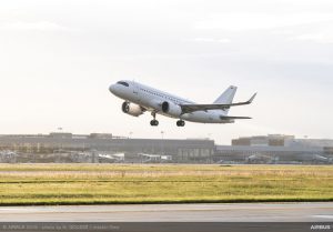 Prova di volo da record per l’Airbus ACJ319neo: 16 ore e 10 minuti