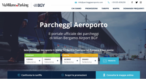 Parcheggiaeroporto: nuovo sito web per i passeggeri su Milano Bergamo