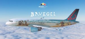 Brussels Airlines: è Bruegel la sesta icona belga della compagnia