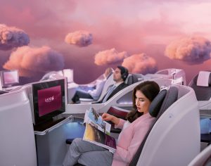 Qatar Airways promuove i viaggi in business class