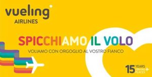 Vueling a supporto del Roma Pride, appuntamento l’8 giugno