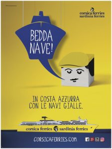 Corsica Ferries, dalla Provenza alla Sicilia con la nuova campagna di PR&Go Up