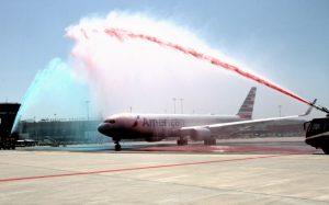 American Airlines decolla sulla Bologna-Philadelphia