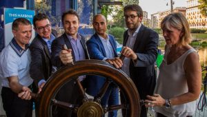 Klm in Darsena a Milano con l’iniziativa #perunmarepulito