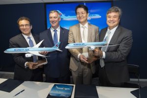 Korean Air porta il 787-10 in Corea: Mou con Boeing per 20 esemplari