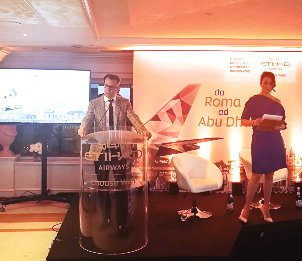Etihad introduce il Dreamliner 787-10 su Roma e annuncia il 787-9 su Milano