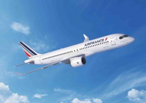Air France-Klm sigla una lettera d’intenti per 60 Airbus 220-300