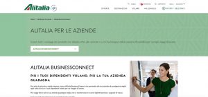 Nasce “Alitalia Connect”, un’unica piattaforma per agenzie e pmi