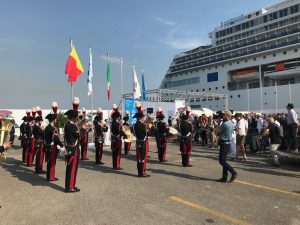 Costa Victoria, a bordo 1.900 atleti per l’Universiade di Napoli