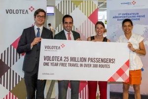Volotea al traguardo dei 25 milioni di passeggeri