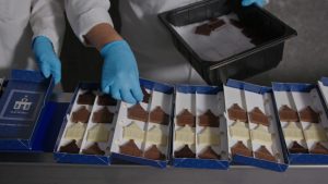 La business class di Klm offre cioccolato sostenibile