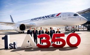 Air France accoglie in flotta il primo dei 28 Airbus A350-900 in ordine