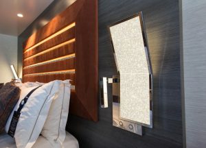 Msc Bellissima presenta la prima cabina in cristalli Swarovsky