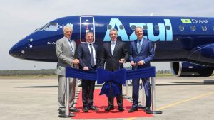 Azul accoglie in flotta il primo nuovo Embraer E195-E2
