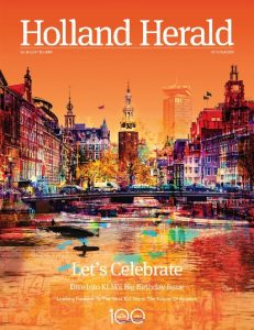 Klm: la rivista di bordo Holland Herald celebra i 100 anni della compagnia