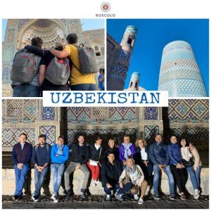 La forza vendite Boscolo Tours in viaggio in Uzbekistan per toccare con mano il prodotto