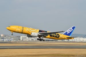 Ana: il B777-200 di Star Wars volerà nei cieli giapponesi a dicembre