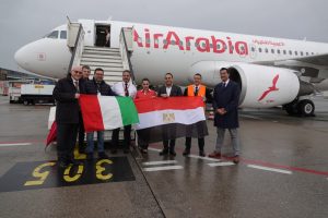 Al via il collegamento Bergamo – Il Cairo di Air Arabia