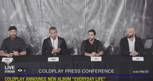 Amman è il palcoscenico dei Coldplay per il lancio del nuovo album