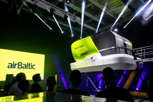 AirBaltic più green e tecnologica con il simulatore di volo Airbus A220