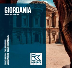 E’ uscito il catalogo Giordania griffato King Holidays