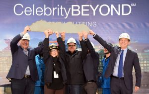 Celebrity Beyond, taglio della lamiera per la nave che arriverà nell’autunno 2021