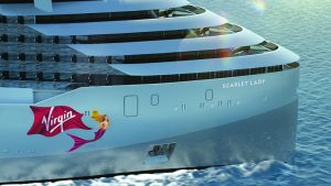 Presentata agli stabilimenti Fincantieri la Scarlet Lady di Virgin Voyages