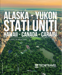 Tecnitravel Esperienza America: in distribuzione il nuovo catalogo 2020/21