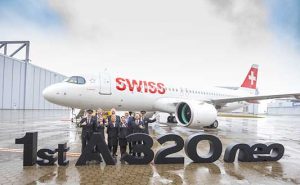 Swiss prende in consegna il primo Airbus A320neo