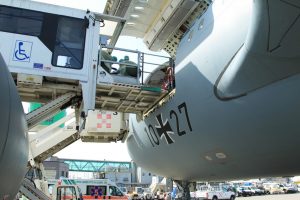 L’aeroporto di Bergamo supporta i trasferimenti dei pazienti Covid-19