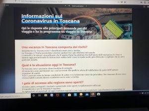 Toscana, guida in 6 lingue per informare i turisti sul Coronavirus