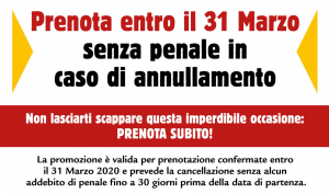 Gruppo World Explorer, fino al 31 marzo annullamento senza penali