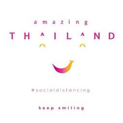 La Thailandia distanzia le lettere del logo per riflettere sul distanziamento sociale