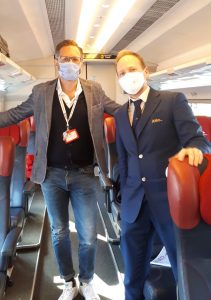 Italo a supporto della Croce Rossa italiana