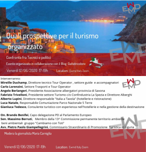 Quali prospettive per il turismo,12 giugno confronto online promosso da Ewdm La Spezia