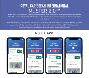 Royal Caribbean: una app al posto delle esercitazioni di emergenza