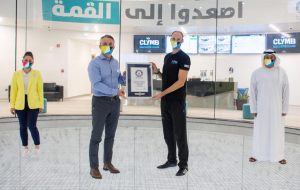 Clymb™ Abu Dhabi ottiene due titoli Guinness world records