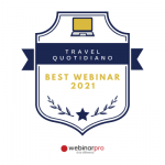 Il gruppo Travel vince il premio Best Webinar 2021