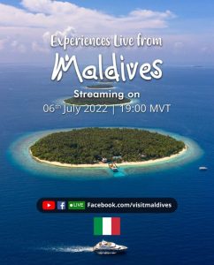 Maldive in diretta sui social media: ispirazioni di viaggio in tempo reale il 6 luglio