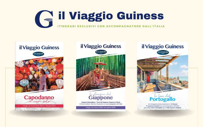 Guiness Travel presenta 3 nuovi cataloghi monotematici