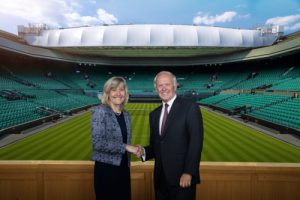 Emirates è il vettore ufficiale di Wimbledon, il suo quarto Grande Slam