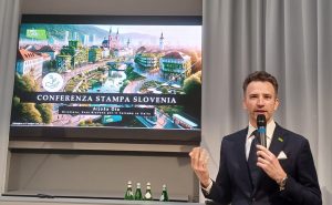 il direttore dell'Ente Sloveno per il Turismo, Aljosa Ota