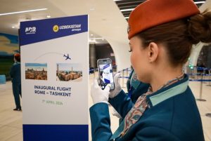 Uzbekistan Airways torna nei cieli di Roma con il volo per Tashkent e Urgench