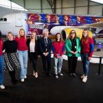 Vueling: la livrea di un A320 celebra la partnership con il Barça femminile