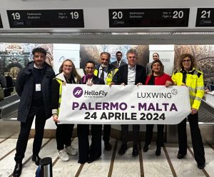 HelloFly è operativa sulla Palermo-Malta con due voli settimanali, tre in agosto