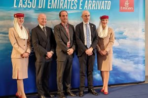 Emirates a Bologna: riflettori accesi sull’Airbus A350 e sulla Premium Economy