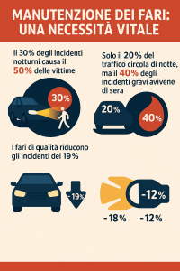 Manutenzione fari auto