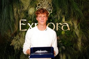 Jannik Sinner brand ambassador di Explora Journeys (Msc)