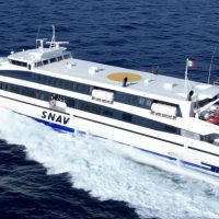 Snav presenta la nuova Snav Polaris, la nuova unità veloce per il golfo di Napoli